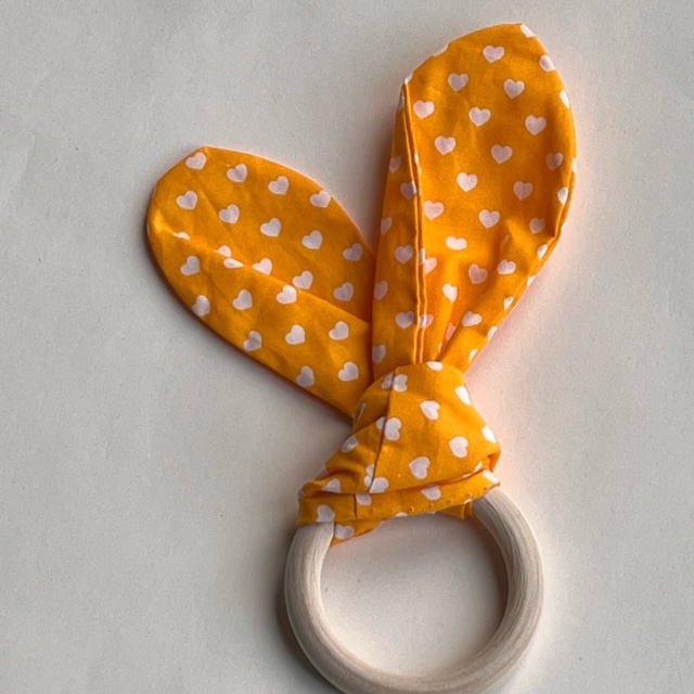 Bijtring 'Kleine hartjes'